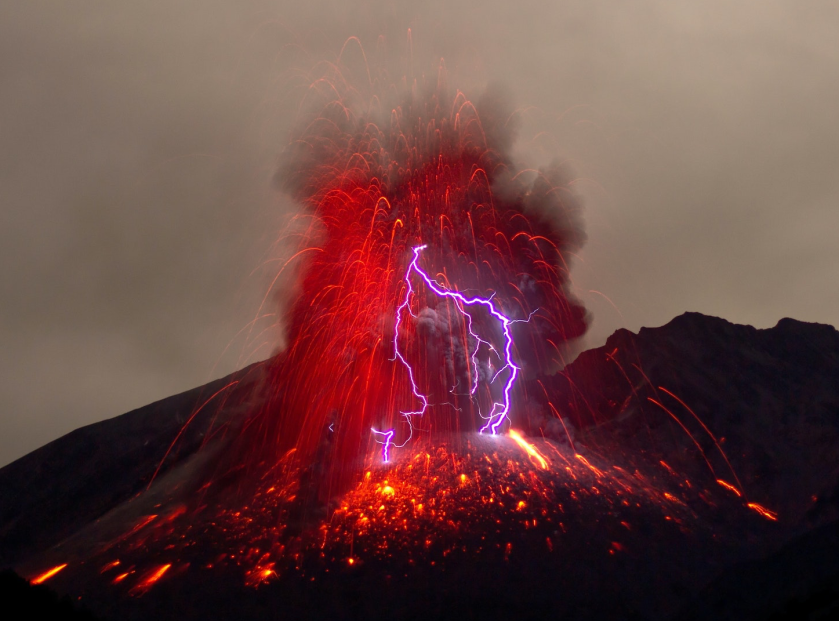Volcanic explosion with lightning, Sakurajima volcano on japanese island Kyushu in 2013. A metaphor for how things have gone kaboom. Photo by Marc Szeglat on Unsplash